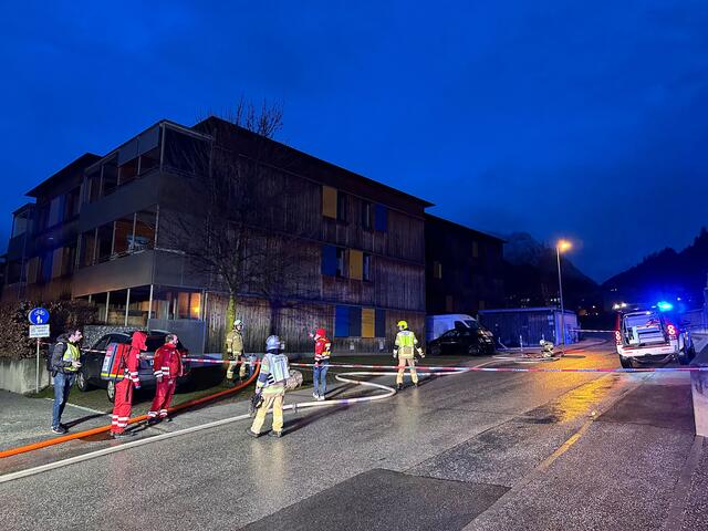 Am Mittwoch am frühen Abend kam es in Jenbach zu einem Gasalarm, nachdem bei Bohrarbeiten eine Erdgasleitung beschädigt wurde. | Foto: Zoom.Tirol