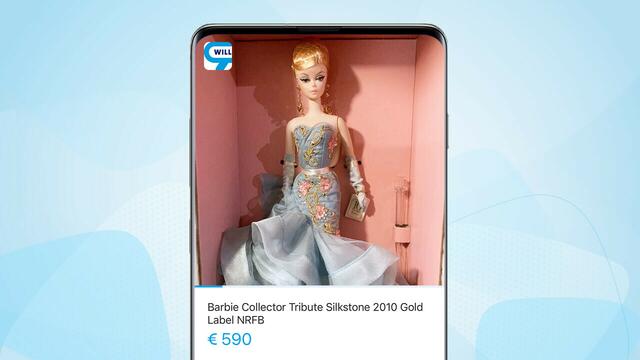 Echte Barbie-Sammlerstücke warten auf der Plattform Willhaben. | Foto: Willhaben
