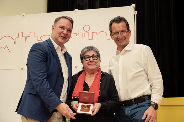 SPÖ-Bundesvorsitzender Andreas Babler, Ex-Nationalratsabgeordnete Nurten Yilmaz und Christian Oxonitsch (v.l.) | Foto: SPÖ16