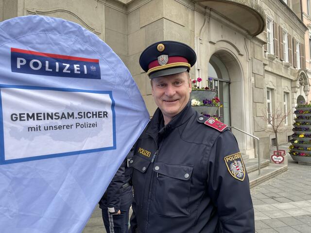 Gruppeninspektor Werner Zuschnegg von der Polizeiinspektion Leutschach sit seit heuer Bezirkskoordinator von "Gemeinsam sicher mit unserer Polizei". | Foto: Waltraud Fischer
