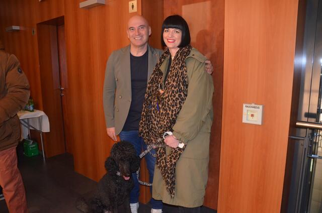 Jochen und Printschler-Nichte Alice Holzfeind  mit Louis