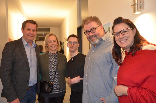 Thomas und Dagmar Schäfauer, Sebastian Santner, Michael Printschler und Sara Shaar