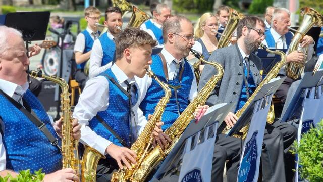 Die Musiker des MV Haringsee. | Foto: MV Haringsee