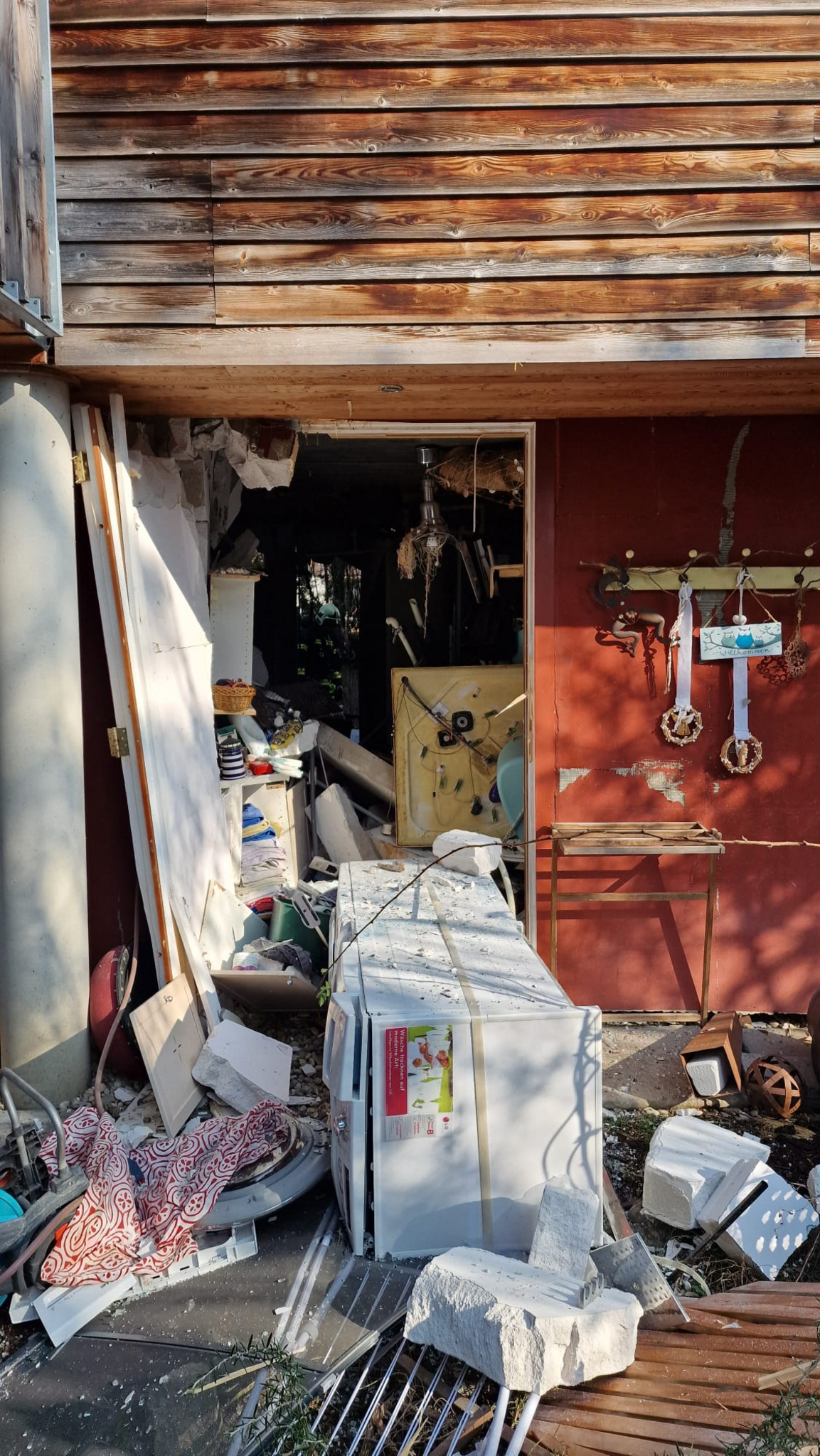 Volunteer fire brigade: Operation: Explosion in Altenberg - Tulln
