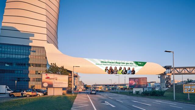 In der vom Flughafen Wien entwickelten Kampagne werden in 16 Sujets mehr als 21 Mitarbeiterinnen vorgestellt, die in den unterschiedlichsten Funktionen am Flughafen tätig sind und mit ihrer ausgezeichneten Leistung täglich dafür beitragen, dass der Flughafen-Betrieb reibungslos läuft. | Foto: Foto: Flughafen Wien AG