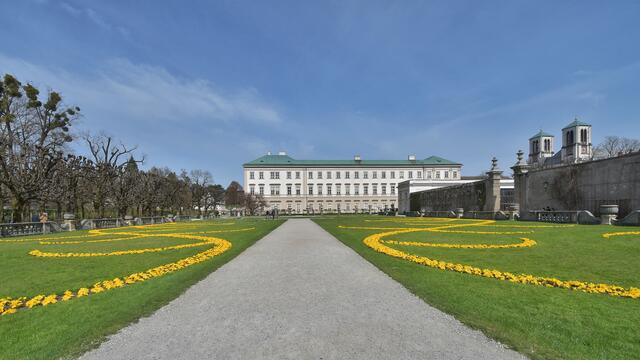Der Mirabellgarten und das Schloss Mirabell. | Foto: Silvia Jörg
