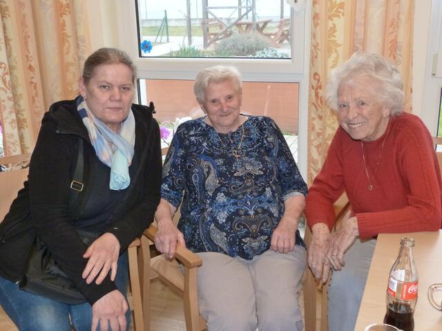 "Ich freu mich!", hörte man von den Senioren. 