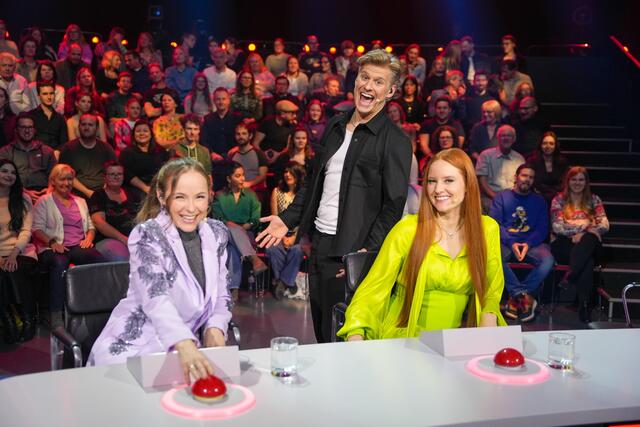 Die Jury: Missy May, Thorsteinn Einarsson und Barbara Meier.  | Foto: ORF/ Roman Zach-Kiesling