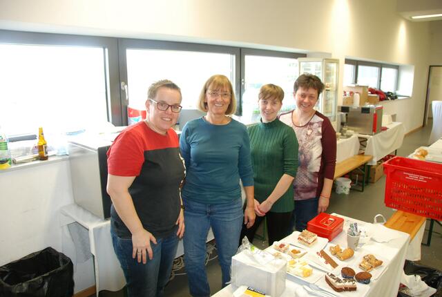 Susanne Kerbins, Eva Machat, Michaela und Irma Hammerschmied