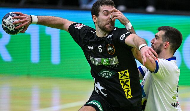 Die HSG Graz wahrt sich mit dem Sieg über Bruck/Trofaiach die Chance auf das HLA-Viertelfinale. | Foto: GEPA