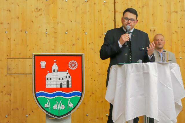 Bürgermeister Franz Nöhrer und Vizebürgermeister Hans Kalcher