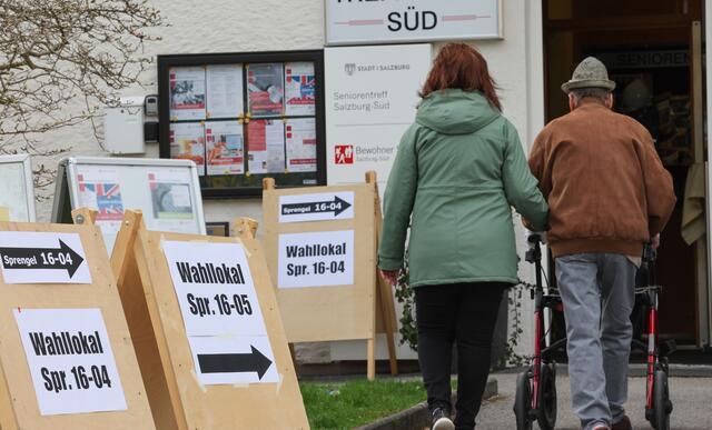 Um 7 Uhr früh sind heute die Gemeinderats-und Bürgermeisterwahlen in der Stadt Salzburg gestartet. Bis 16 Uhr können die Wahlberechtigten in die Wahllokale pilgern um ihre Stimme abzugeben. | Foto: Symbolbild: Franz Neumayr