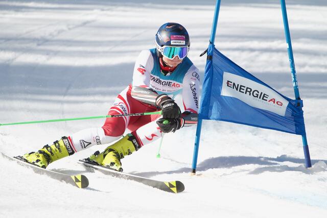 Beim Riesentorlauf belegte Lukas Madlmayr den vierten Platz. | Foto: SUB