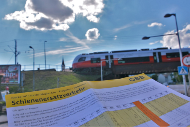 Früher aufstehen und 15 bis 20 Minuten mehr Fahrzeit einplanen heißt es in der Osterwoche auf der Summerauerbahn. | Foto: Eckhart Herbe
