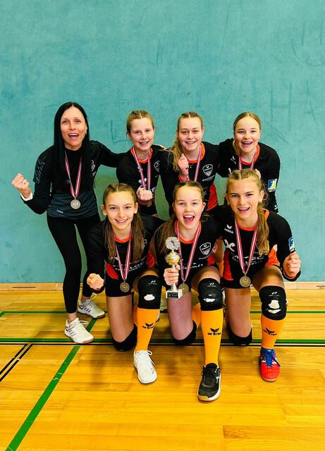 Die U16 Bronzegewinnerinnen bei den Österreichischen Staatsmeisterschaften.  | Foto: Sportunion Arnreit