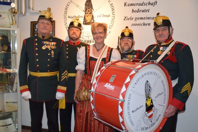 Die Mitglieder des Bürgerkorps können auf eine über 400-jährige Geschichte zurückblicken. | Foto: Archiv