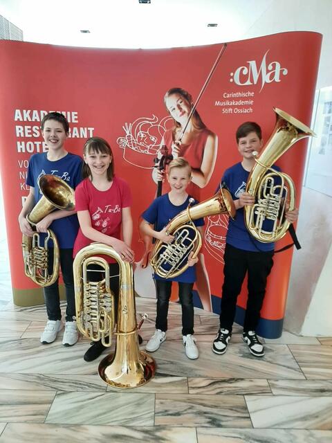 Große Instrumente - große Leistung von TU-BA  | Foto: Privat