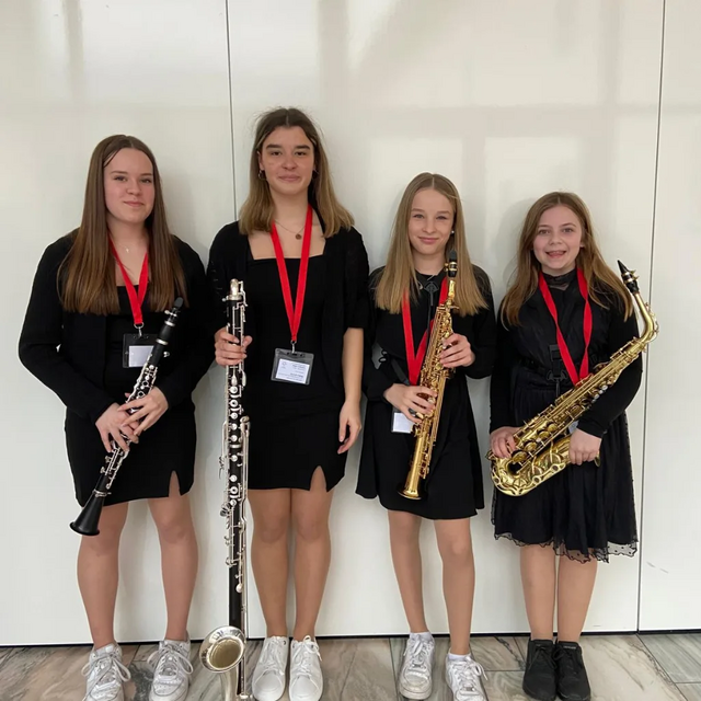 CLariSax - vier Mädls sorgen für Fuore.  | Foto: Privat