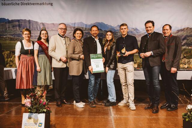 Tanja und Josef Deisinger aus Katsdorf – eine Goldene Birne. | Foto: Michael Schafranek
