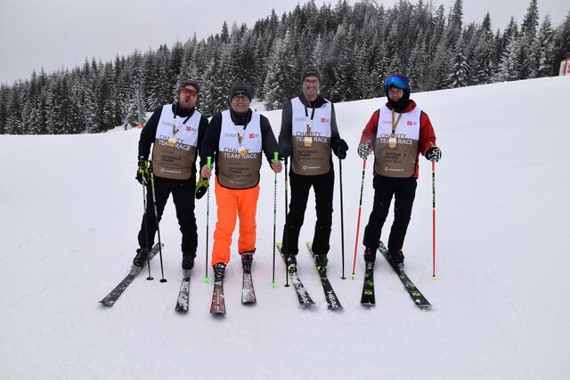 Autohaus Staber: Martin Piffath, Michael Hutter, Manfred Arzberger und Amir Rizvic | Foto: RegionalMedien