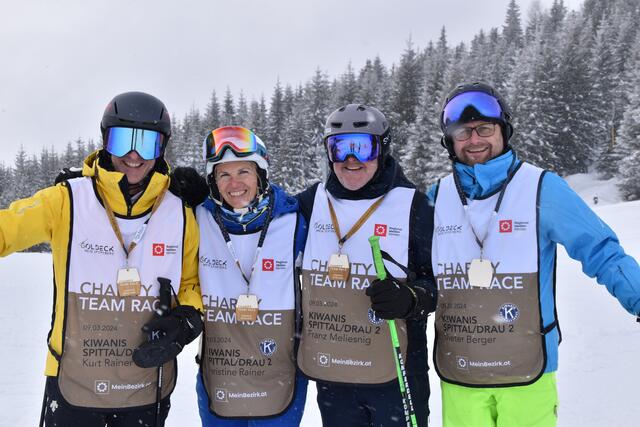 Kiwanis Spittal/Drau 2: Kurt Rainer, Christine Rainer, Franz Meliesnig und Dieter Berger | Foto: RegionalMedien
