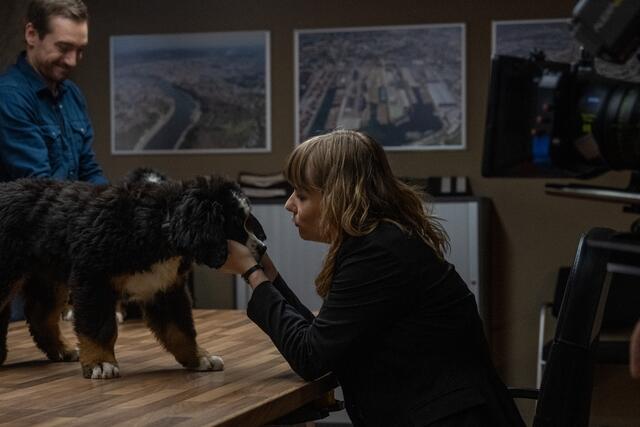 Die Hunde waren natürlich die Stars am Set. | Foto: Fruhwirth