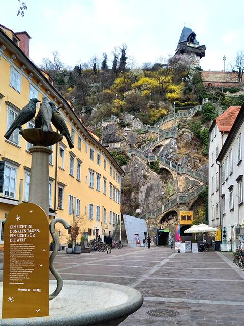 Schlossberg Stiege  | Foto: H.Bachinger 