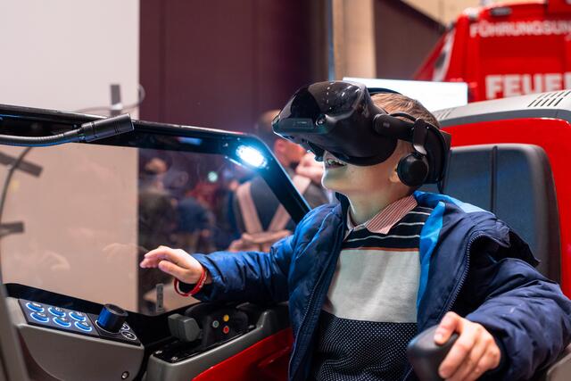 Auch Kinder konnten Einblicke in die Technik bekommen. | Foto: Christof Hütter e.U.