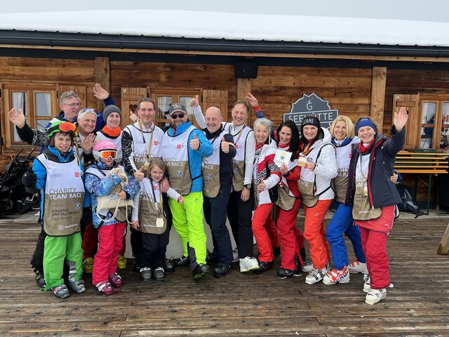 Die Kiwanis stellten beim diesjährigen Charity-Team Race am Sportberg Goldeck vier Rennteams. | Foto: Kiwanis Spittal, Adi Lackner