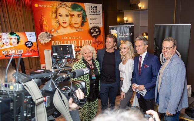 v.l.: Marika Lichter, Mark Seibert, Anna Rosa Doelle, Alfons Haider, Herbert Steinboeck | Foto: Kurt Pinter