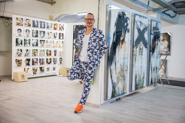 "Die letzten zwei Jahre gingen auf keine Kuhhaut", meint Jürgen N. Fux gut gelaunt. | Foto: wildbild