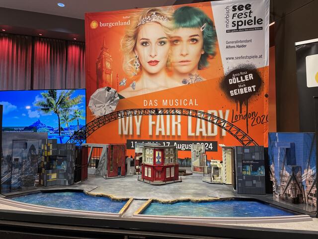 Das See-Bühnenbild in Mörbisch 2024 von Walter Vogelweider | Foto: RMA Podiwinsky