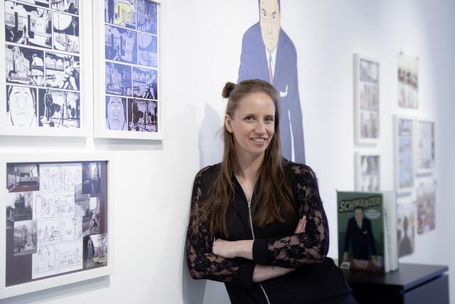 Katharina Acht organisiert und kuratiert nextcomic-Festival in Linz seit 2018. | Foto: nextcomic