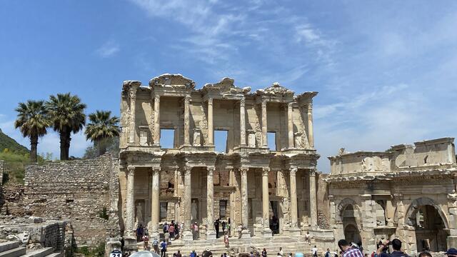 Die Celsus-Bibliothek in Ephesos. | Foto: Johannes Reiterits/RMW