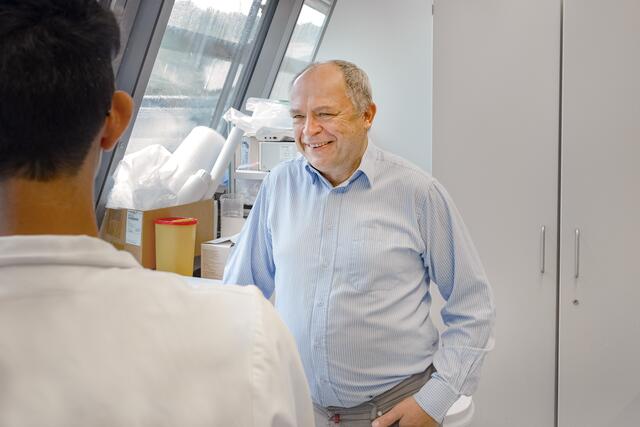 Leonid Sazanov wird für seine herausragenden Leistungen im Bereich der Strukturbiologie von Membranproteinkomplexen mit dem Erwin Schrödinger-Preis der Österreichischen Akademie der Wissenschaften ausgezeichnet. | Foto: Land NÖ/Jasmina Dzanic