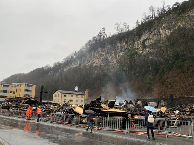 Stadtbauhof Feldkirch zerstört | Foto: M. Tavernaro