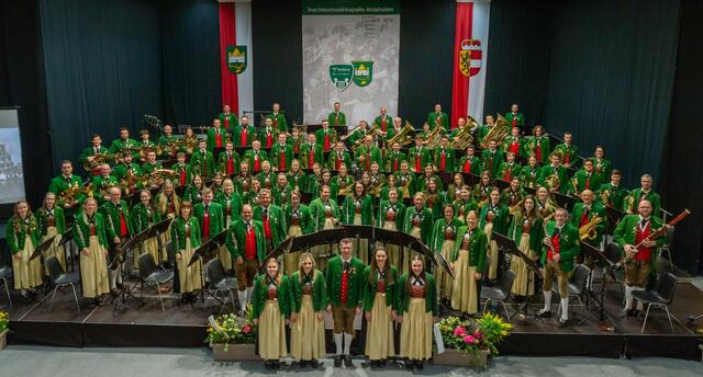 Die Trachtenmusikkapelle Maishofen sorgte für ein abwechslungsreiches Musikprogramm an zwei Abenden. | Foto: derfotoigel