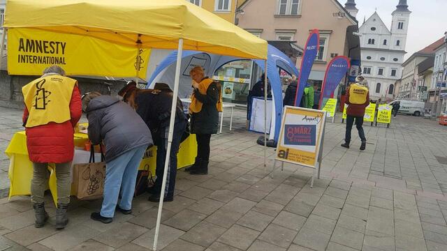 Die ÖVP will, dass NGOs wie Amnesty ihre Geldflüsse künftig offenlegen müssen. | Foto: Amnesty International Leoben
