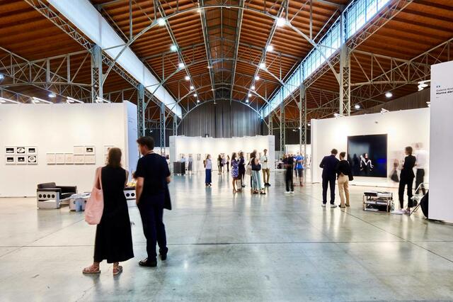 Unter dem Motto „Die Stadt im Dialog“ geht die Spark Art Fair Vienna in der Wiener Marx Halle heute in ihre dritte Auflage. | Foto: Spar Art Fair Vienna