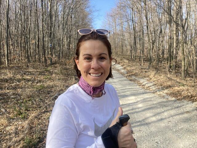 Barbara Posch war in der Coronazeit selbst viel unterwegs. | Foto: Barbara Posch