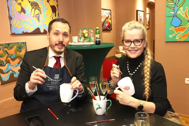 Alexander Scheuwimmer und Evelyn Rille. | Foto: Katharina Schiffl