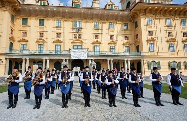 Alle neun Bundesland-Sieger steigen in die nächste Runde auf und können einen Warengutschein für Instrumente oder Ausstattung für die Musikkapelle im Wert von 4.000 Euro von Hammerschmidt Musik gewinnen.  | Foto: Bauernkapelle St. Georgen