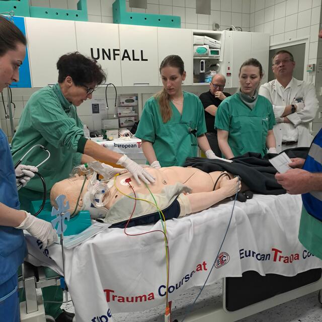 Weiterbildung für das Ärzte- und Pflegeteam im Friesacher Krankenhaus für eine schnellere und sichere Patientenversorgung. | Foto: DOKH Friesach