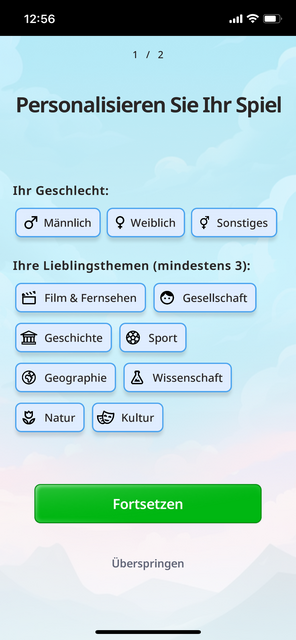 Unser App-Tipp der Woche "QuizzLand" ist eine App, um das Allgemeinwissen zu verbessern. Neben den Fragen zum Allgemeinwissen gibt es noch Minispiele, Rechen- und Logikrätsel. | Foto: Screenshot