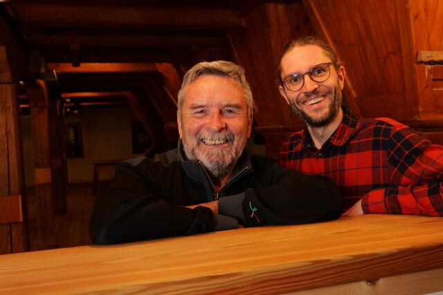 Desmond Doyle (li.) und sein Schwiegersohn Michael Doyle-Domian | Foto: Art Mine