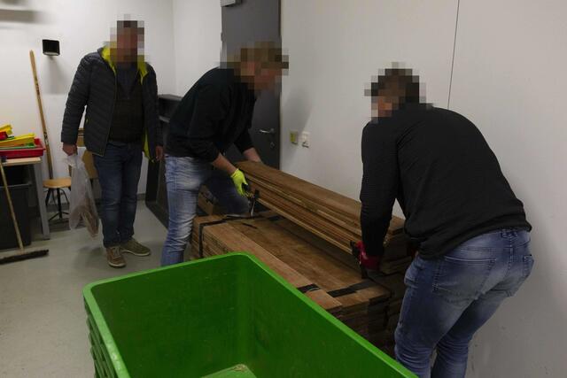 Foto: LPD NÖ Kontr Ing. Oliver Greene und Kontr Lukas Topf BSc