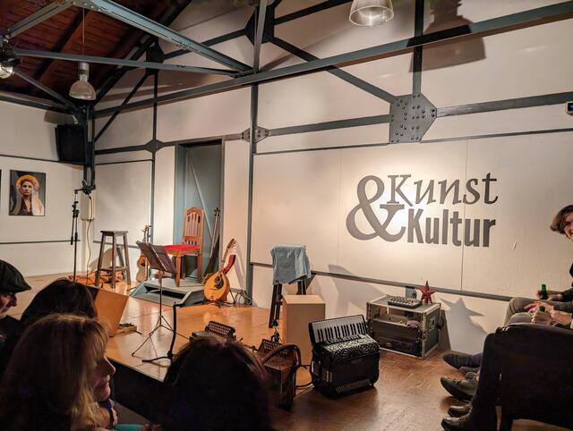 Das Museumsdepot Trofaiach bot ein gemütliches Ambiente. | Foto: Richard Kern