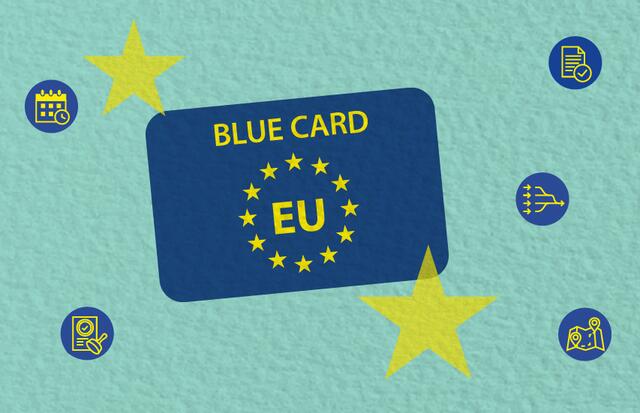 Die sogenannte "Blaue Karte EU" ist ein Aufenthaltstitel für besonders hochqualifizierte Drittstaatsangehörige und berechtigt diese zur befristeten Beschäftigung in Österreich. | Foto: BKA