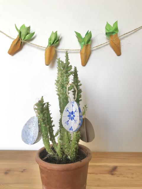 Michaela Kahrer gibt zwei Basteltipps für das Osterfest mit Kindern. | Foto: Michaela Kahrer