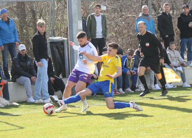 Kein Vorbeikommen gab's für Austria Salzburg auch an Philipp Viertler. | Foto: sportszene.tirol/Leitner